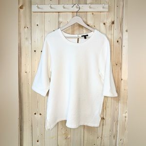 Eileen Fisher Organic Cotton Blend Boxy Oversized T Shirt Size 2X